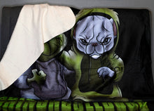 Load image into Gallery viewer, Grinch X Grinch Sherpa blanket